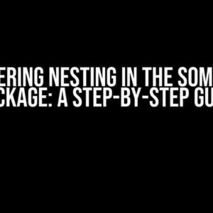 Mastering Nesting in the Sommer R Package: A Step-by-Step Guide