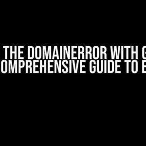 Solving the DomainError with gevfit in Julia: A Comprehensive Guide to Extremes